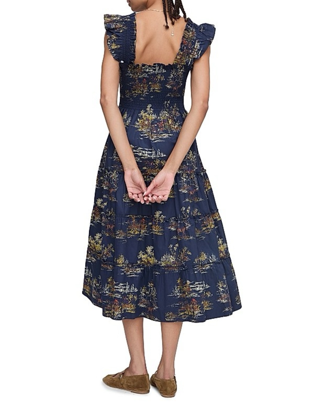 Tuckernuck Ellie nap dress equestrian toile size M - Picture 2 of 4